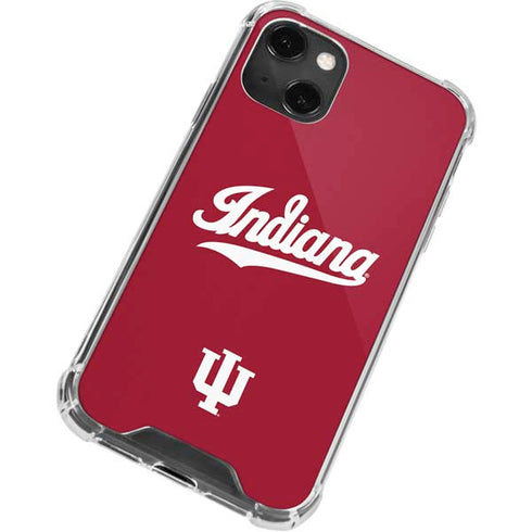 Indiana University IU Hoosiers iPhone 14 Plus Clear Case