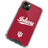 Indiana University IU Hoosiers iPhone 14 Plus Clear Case