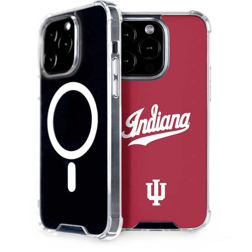 Indiana University IU Hoosiers iPhone 15 Pro MagSafe Case
