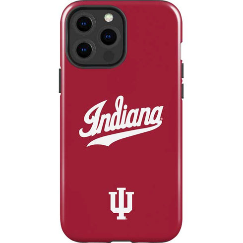 Indiana University IU Hoosiers iPhone 15 Pro Max Impact Case