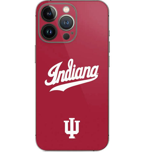 Indiana University IU Hoosiers iPhone 14 Pro Skin