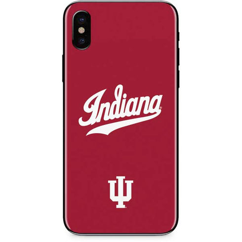 Indiana University IU Hoosiers iPhone X Skin