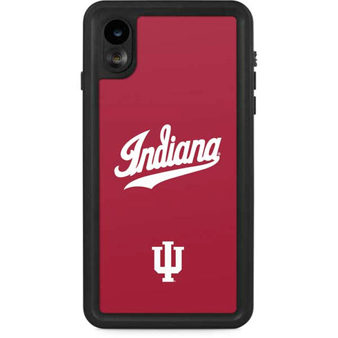 Indiana University IU Hoosiers iPhone XR Waterproof Case