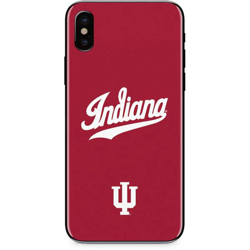Indiana University IU Hoosiers iPhone XS Skin