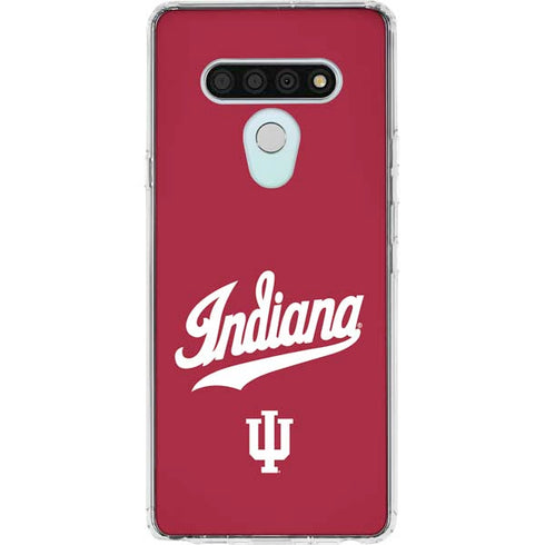 Indiana University IU Hoosiers LG Stylo 6 Clear Case