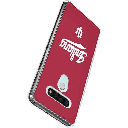 Indiana University IU Hoosiers LG Stylo 6 Clear Case