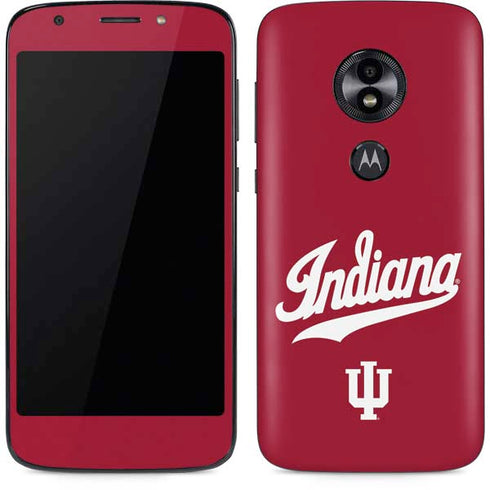 Indiana University IU Hoosiers Moto E5 Play Skin