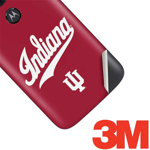 Indiana University IU Hoosiers Moto E5 Play Skin