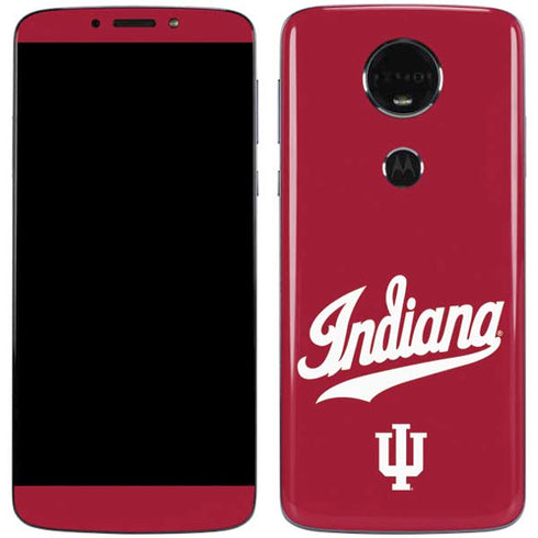 Indiana University IU Hoosiers Moto E5 Plus Skin