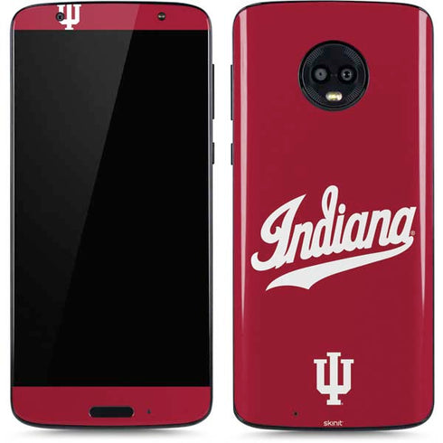 Indiana University IU Hoosiers Moto G6 Skin