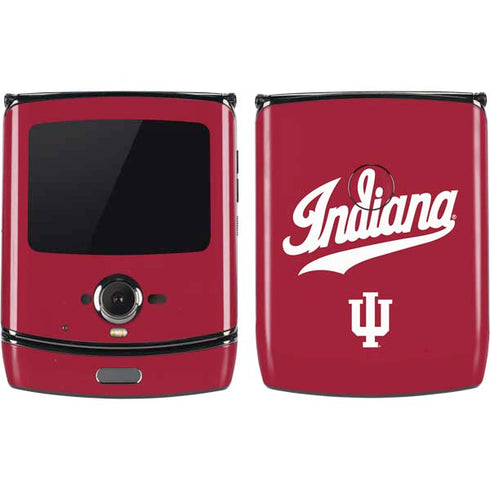 Indiana University IU Hoosiers Motorola RAZR Skin