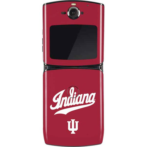 Indiana University IU Hoosiers Motorola RAZR Skin