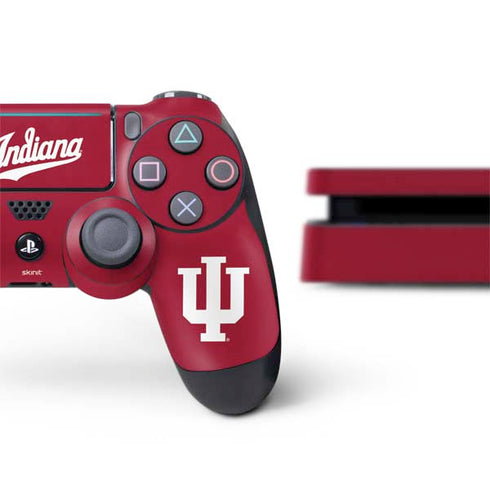 Indiana University IU Hoosiers PS4 Slim Bundle Skin