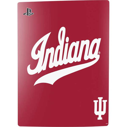 Indiana University IU Hoosiers PS5 Console Skin