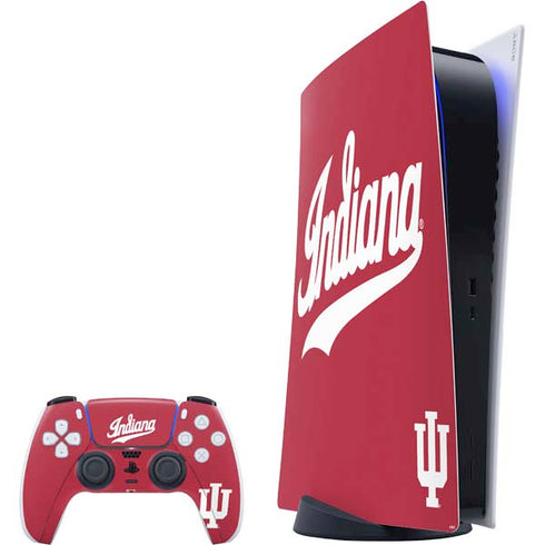 Indiana University IU Hoosiers PS5 Digital Edition Bundle Skin