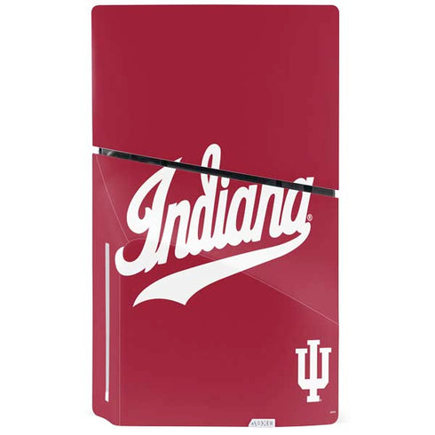 Indiana University IU Hoosiers PS5 Slim Disk Bundle Skin