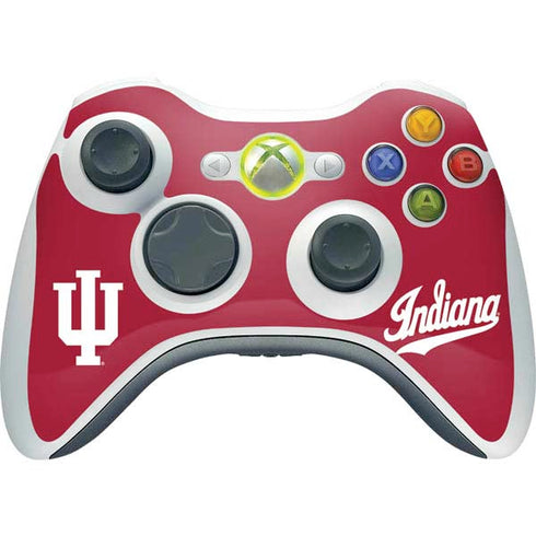 Indiana University IU Hoosiers Xbox 360 Wireless Controller Skin