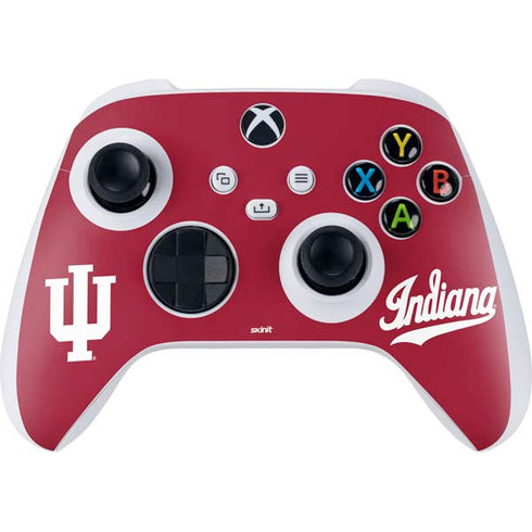 Indiana University IU Hoosiers Xbox Series S Controller Skin