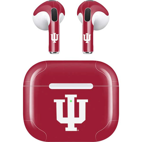 Indiana University IU Logo Apple AirPods (3rd Gen 2021) Skin