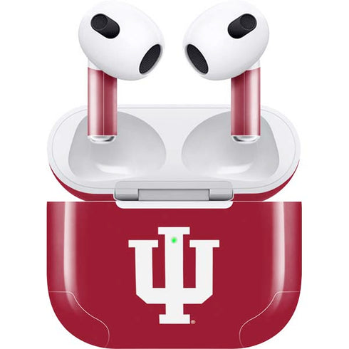 Indiana University IU Logo Apple AirPods (3rd Gen 2021) Skin