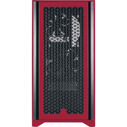Indiana University IU Logo Corsair 4000D Tempered Glass Mid-Tower ATX Case Skin