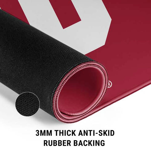 Indiana University IU Logo Gaming Mouse Pad