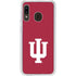 Indiana University IU Logo Galaxy A20 Clear Case