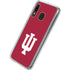 Indiana University IU Logo Galaxy A20 Clear Case