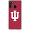 Indiana University IU Logo Galaxy A21 Clear Case