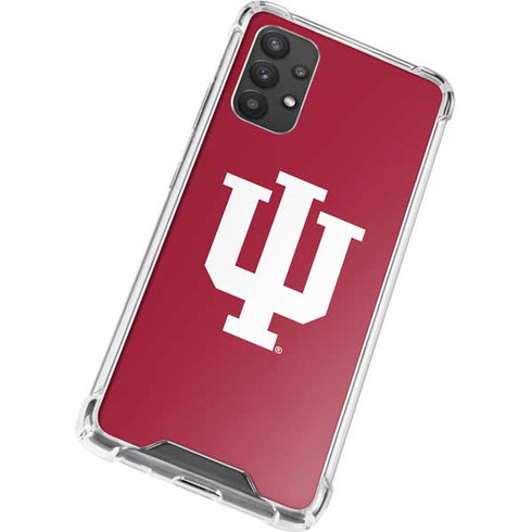 Indiana University IU Logo Galaxy A32 5G Clear Case