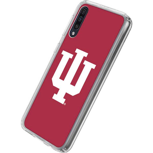 Indiana University IU Logo Galaxy A50 Clear Case