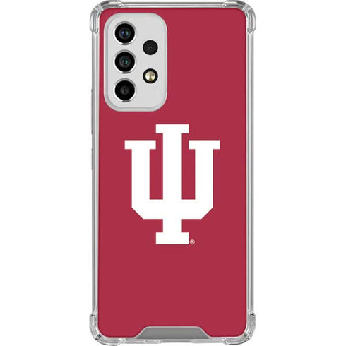 Indiana University IU Logo Galaxy A53 5G Clear Case