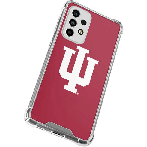 Indiana University IU Logo Galaxy A53 5G Clear Case