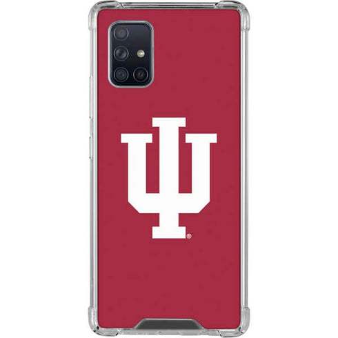 Indiana University IU Logo Galaxy A71 5G Clear Case