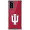 Indiana University IU Logo Galaxy Note20 5G Clear Case