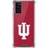 Indiana University IU Logo Galaxy Note20 5G Clear Case