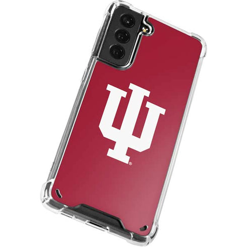 Indiana University IU Logo Galaxy S21 5G Clear Case