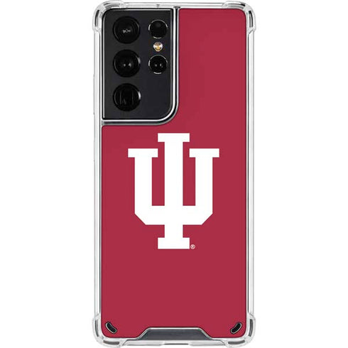 Indiana University IU Logo Galaxy S21 Ultra 5G Clear Case