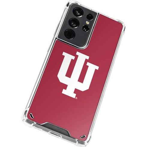 Indiana University IU Logo Galaxy S21 Ultra 5G Clear Case