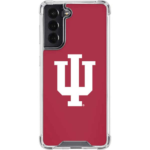 Indiana University IU Logo Galaxy S22 Clear Case