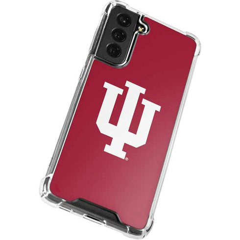 Indiana University IU Logo Galaxy S22 Plus Clear Case