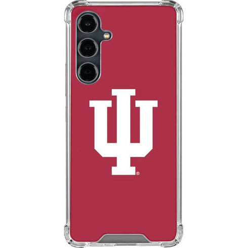 Indiana University IU Logo Galaxy S23 FE Clear Case