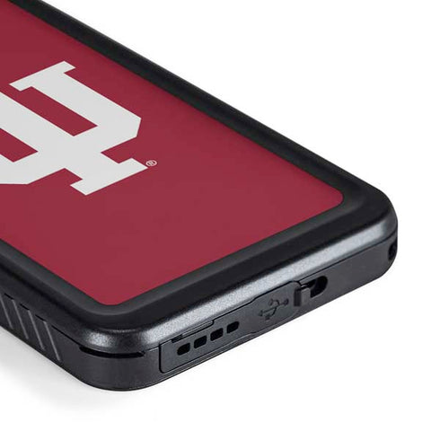 Indiana University IU Logo Galaxy S23 Plus Waterproof Case
