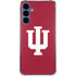 Indiana University IU Logo Galaxy S24 Clear Case