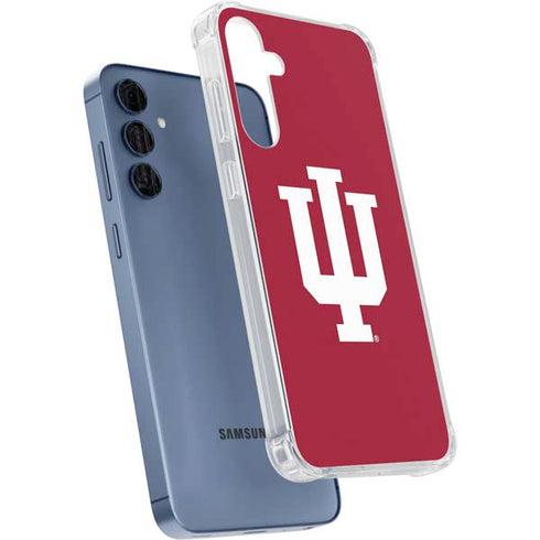 Indiana University IU Logo Galaxy S24 Clear Case