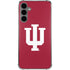 Indiana University IU Logo Galaxy S24 Plus Clear Case