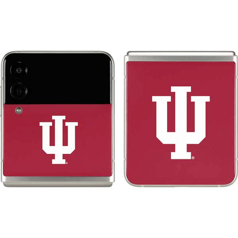 Indiana University IU Logo Galaxy Z Flip3 5G Skin