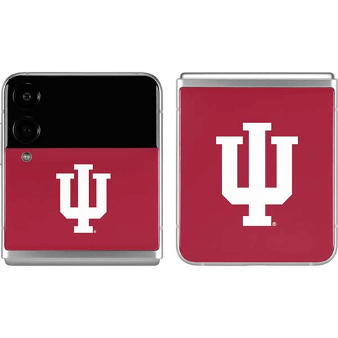 Indiana University IU Logo Galaxy Z Flip4 5G Skin