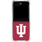 Indiana University IU Logo Galaxy Z Flip5 5G Clear Case