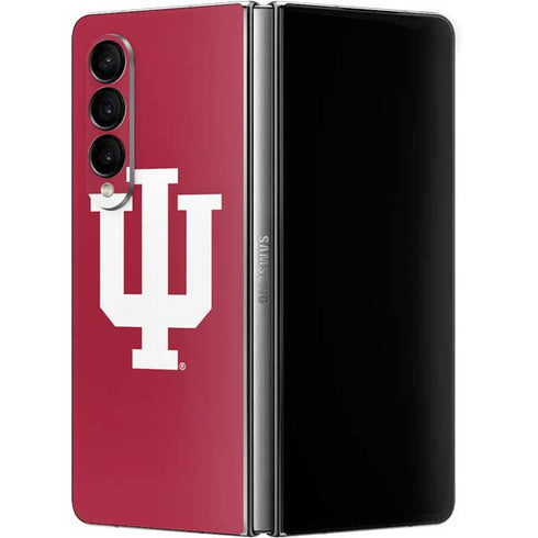 Indiana University IU Logo Galaxy Z Fold4 5G Skin